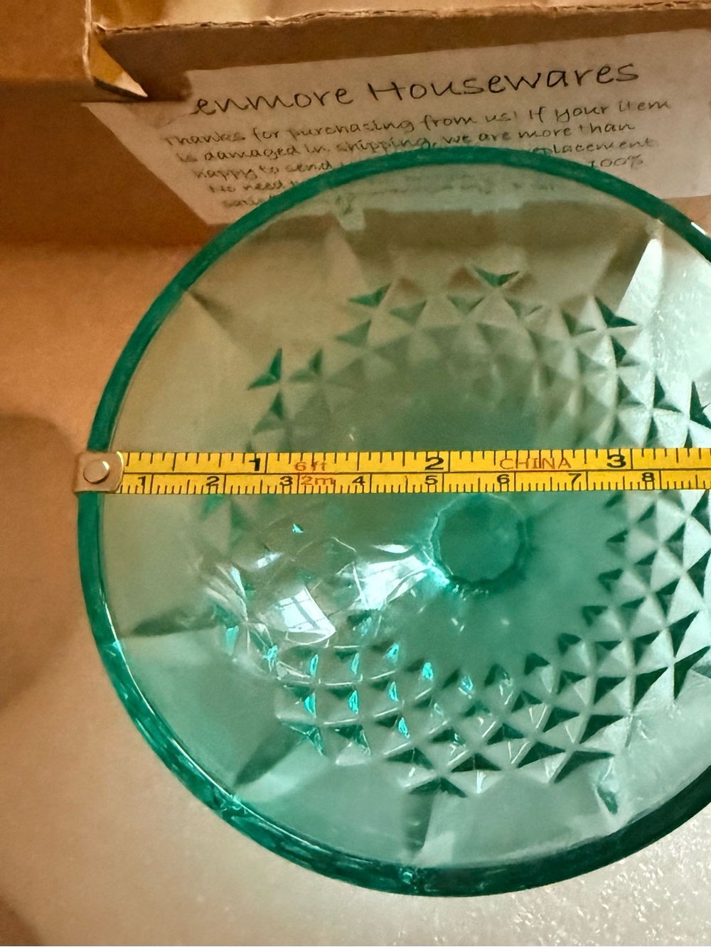 Set of Colorful Glass Dessert Bowls - Picture 7 of 8